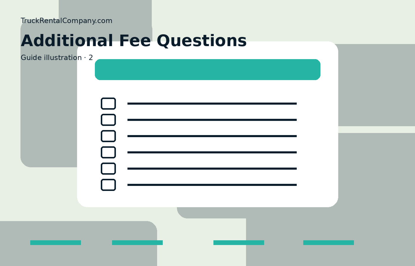 Questions to Ask About Additional Fees — practical rental guide image 2