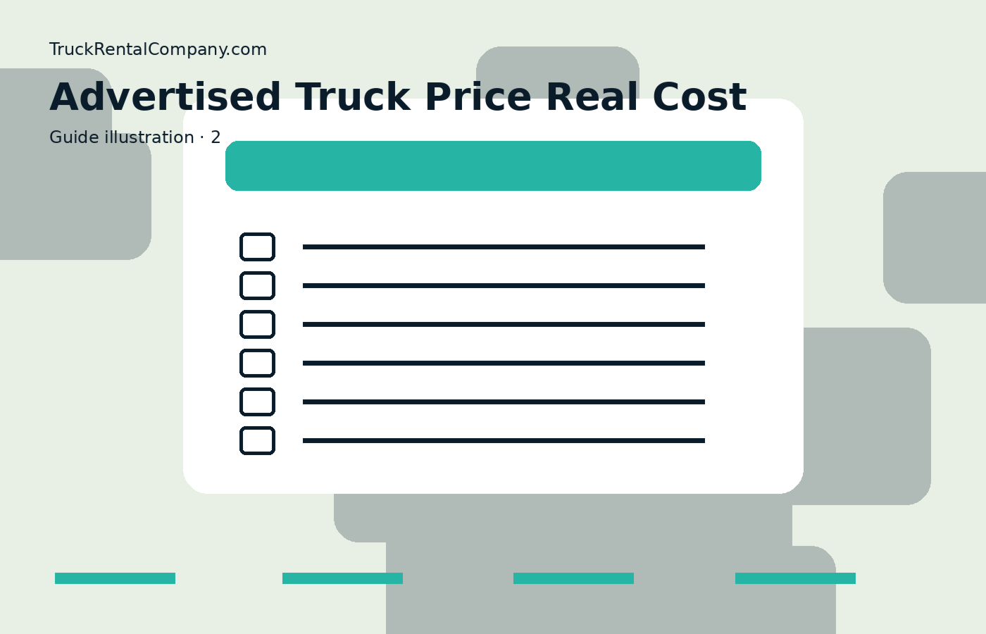 The Truck Rental Price You See Is Not the Final Price — practical rental guide image 2