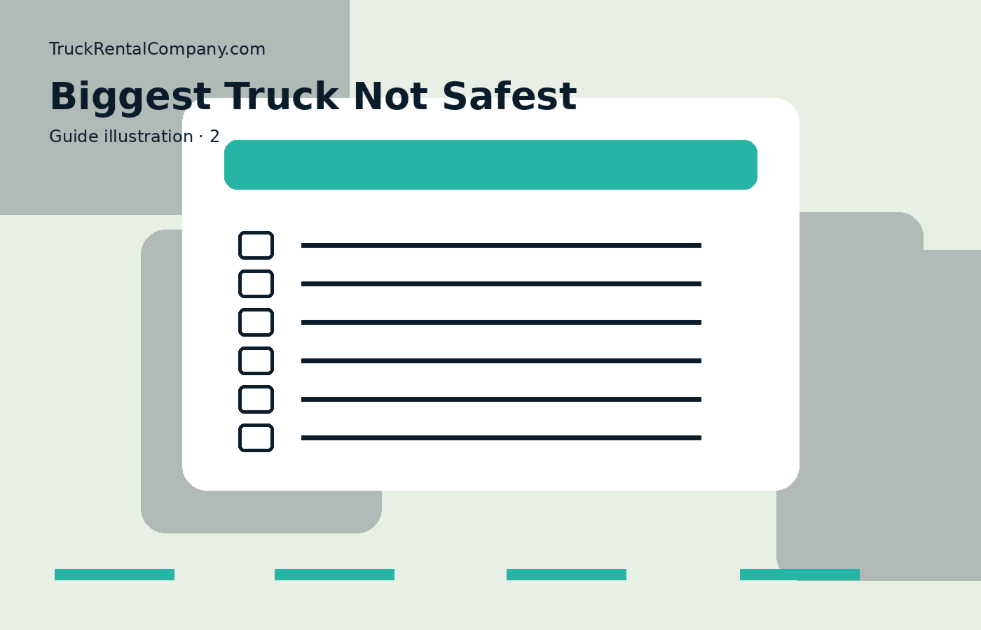 Why the Biggest Truck Is Not Always the Safest Choice — practical rental guide image 2