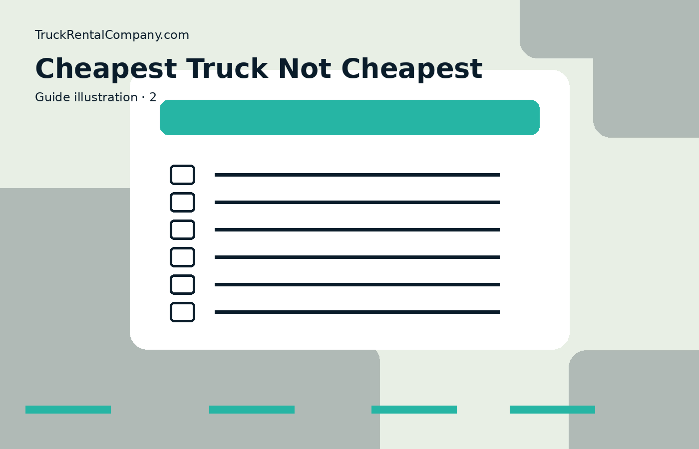 Why the Cheapest Truck Is Not Always the Cheapest Move — practical rental guide image 2