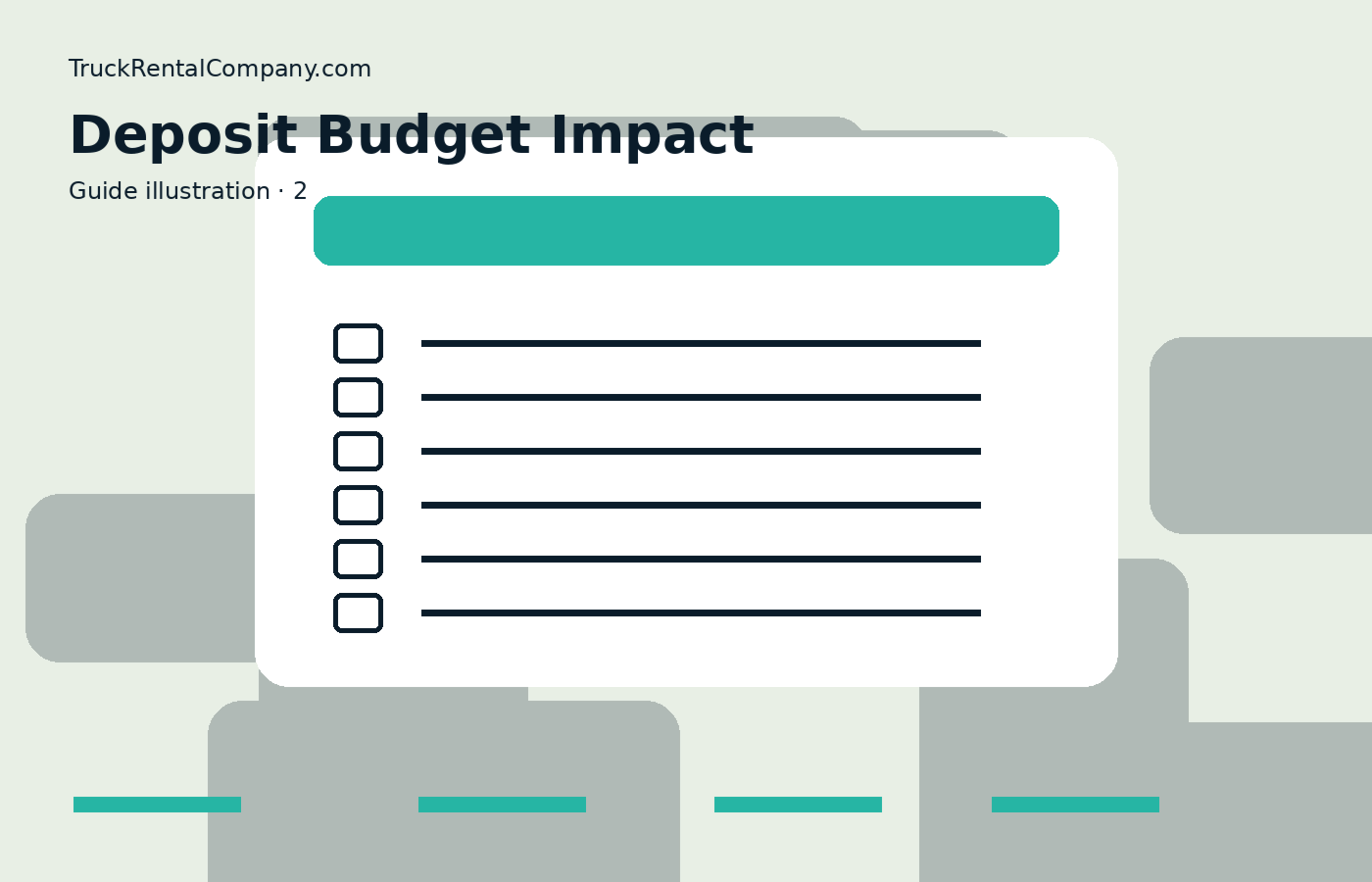The Rental Truck Deposit Can Affect Your Budget — practical rental guide image 2
