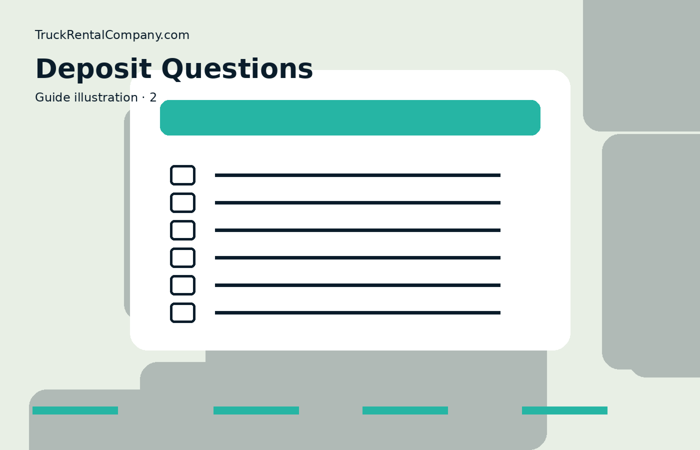 Questions to Ask Before Paying a Truck Rental Deposit — practical rental guide image 2
