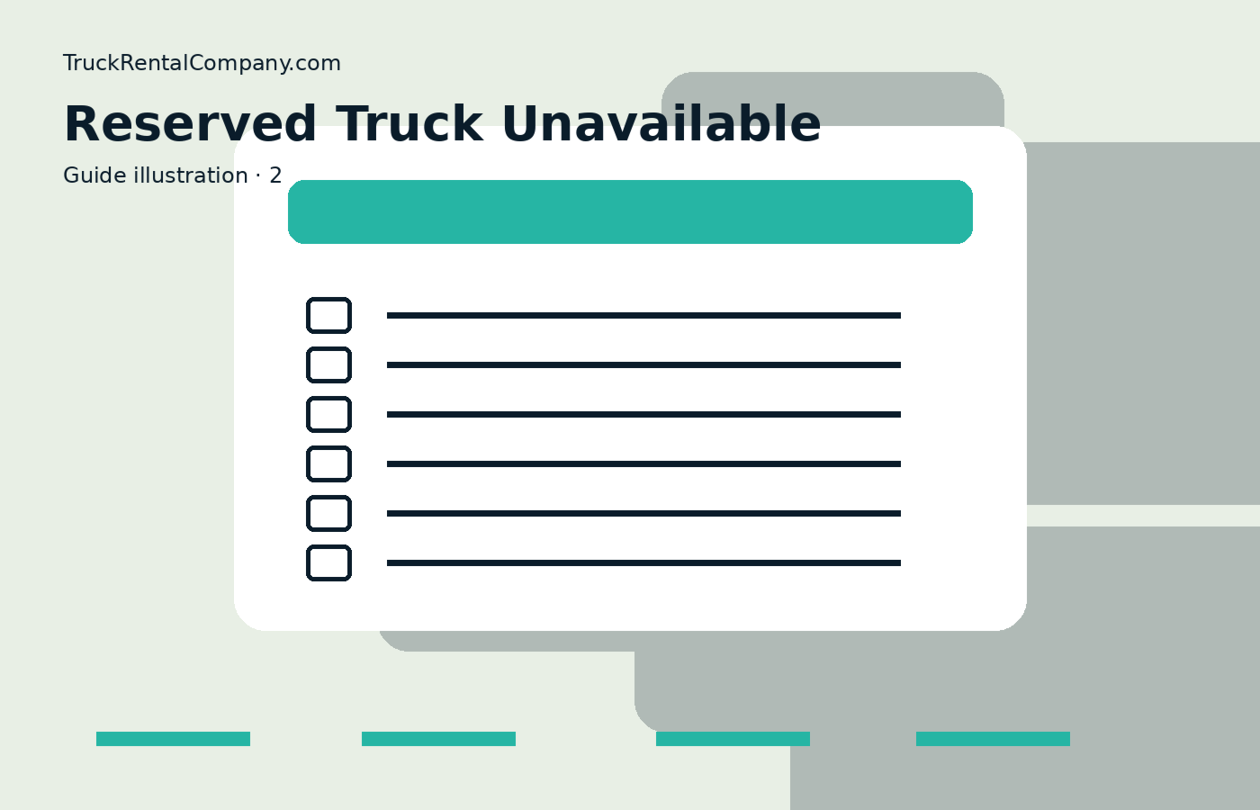 What Happens if the Truck You Reserved Is Not Available? — practical rental guide image 2