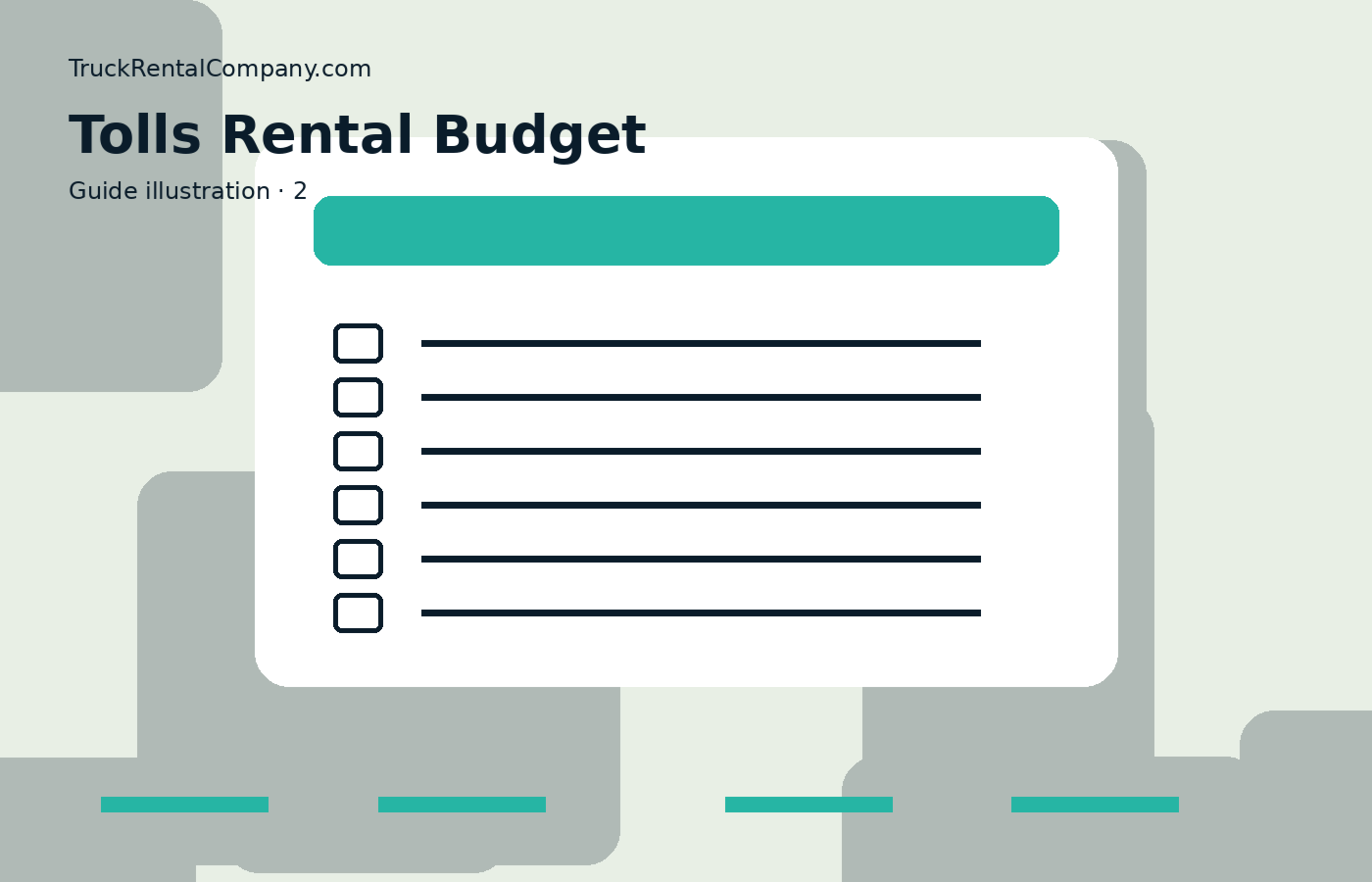 Tolls Can Quietly Inflate a Truck Rental — practical rental guide image 2
