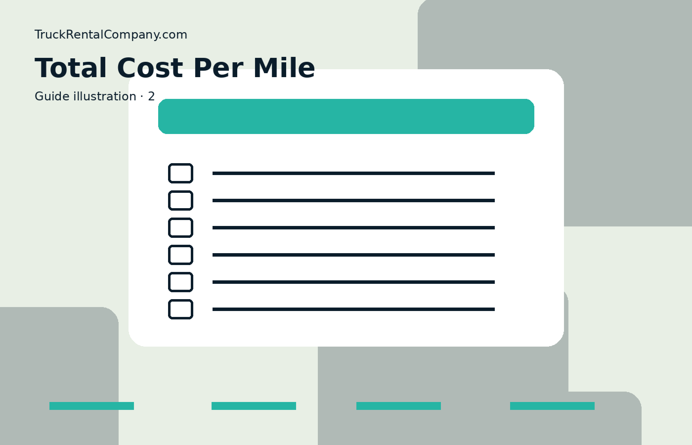 How to Compare Rental Trucks by Total Cost Per Mile — practical rental guide image 2