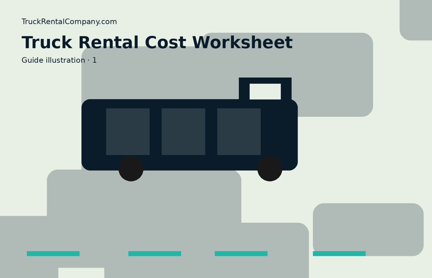 The Truck Rental Cost Worksheet — practical rental guide image 1