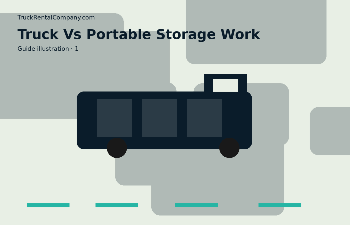 Truck Rental vs Portable Storage: Who Has More Work? — practical rental guide image 1